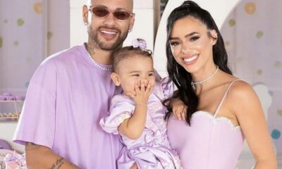 Neymar, Mavie E Bruna Biancardi (Foto Reprodução Redes Sociais)