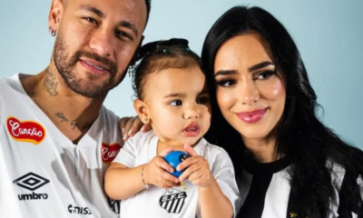 Bruna, Neymar E Mavie (foto Reprodução Redes Sociais)