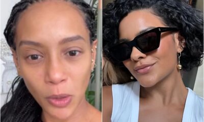 Tais Araujo se manifesta apos ocorrido com ela e Bella