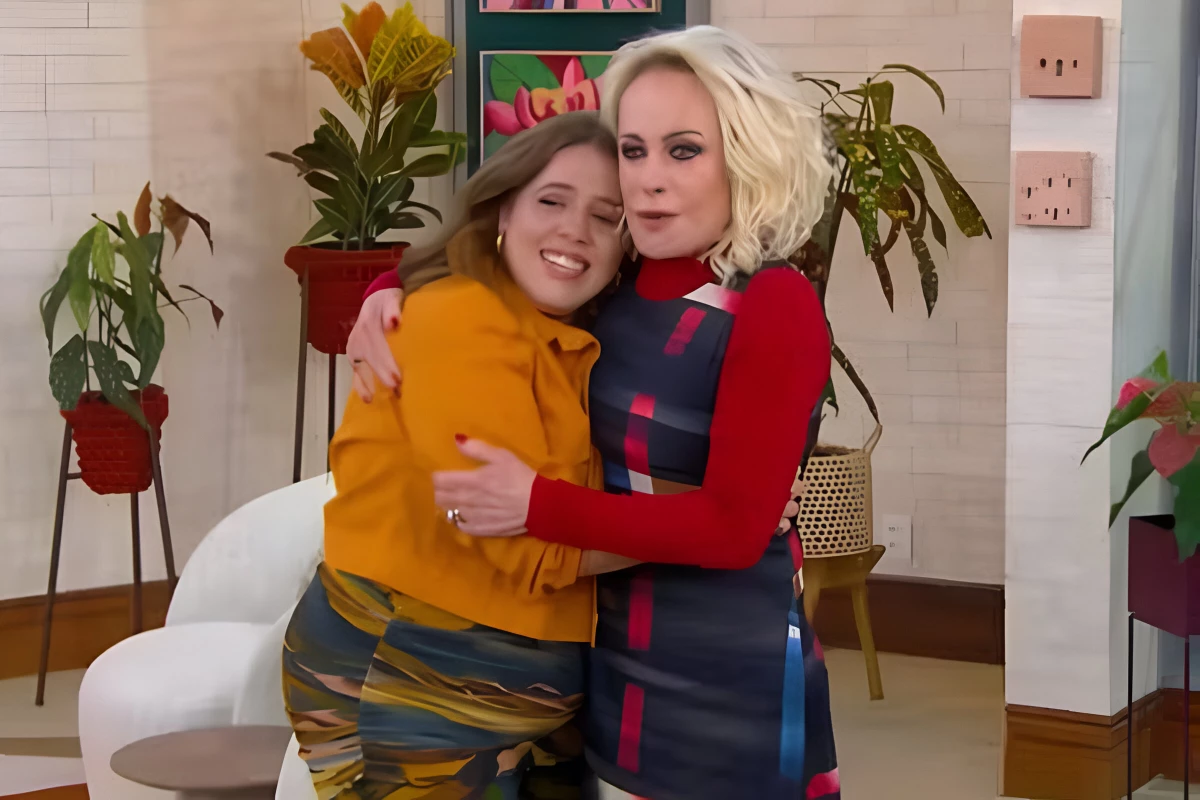 Tati Machado e Ana Maria se reencontram, após perda de bebê, e enchem Mais Você de comoção 31 Tati Machado e Ana Maria se reencontram apos perda de