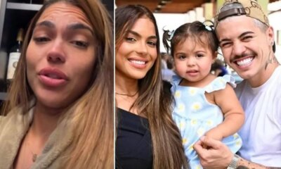 Tays Reis chora ao revelar diagnostico da filha com MC