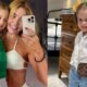 Tudo isso Maria Flor filha de Virginia ostenta bolsas de