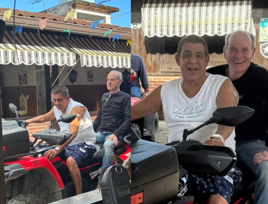 VEJA VÍDEO: Ney Matogrosso pega carona com Zeca Pagadinho em triciclo 37 Ney Matogrosso e Zeca Pagodinho (foto Reprodução Redes Sociais)