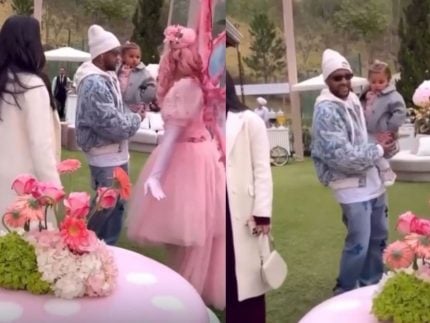 Veja o momento em que Neymar e Bruna Biancardi chegam na festa de 1 ano de Helena 31 Veja o momento em que Neymar e Bruna Biancardi chegam