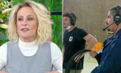 Video Ana Maria Braga rasga o verbo ao vivo e