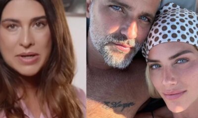 Video Fernanda Paes Leme confirma afastamento de Gio Ewbank e