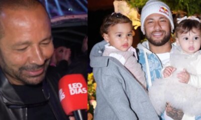 Video Neymar Pai comenta primeiro aniversario da neta Helena em