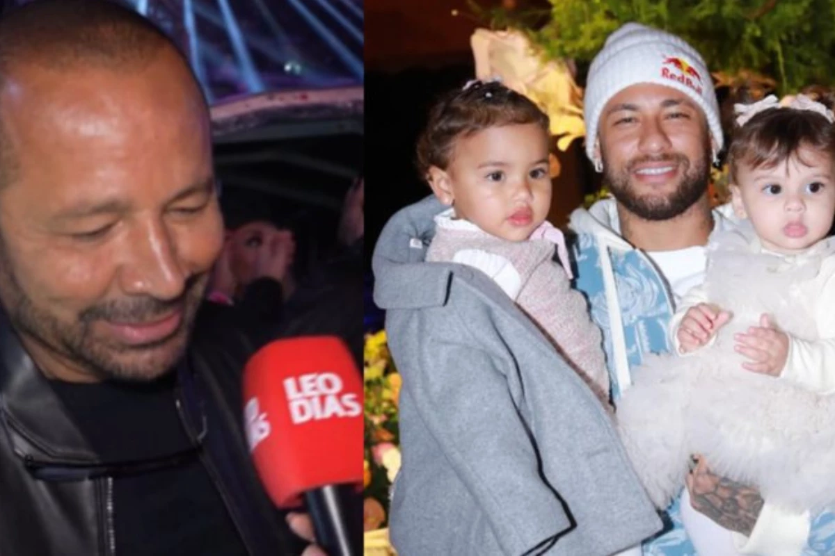 Vídeo: Neymar Pai comenta primeiro aniversário da neta Helena em festa íntima no interior de SP 31 Video Neymar Pai comenta primeiro aniversario da neta Helena em