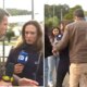 Video reporter da Band agride jornalista da Record em transmissao