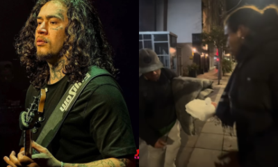 Whindersson Nunes entrega refeicoes para moradores em situacao de rua