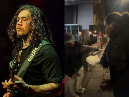 Whindersson Nunes entrega refeicoes para moradores em situacao de rua