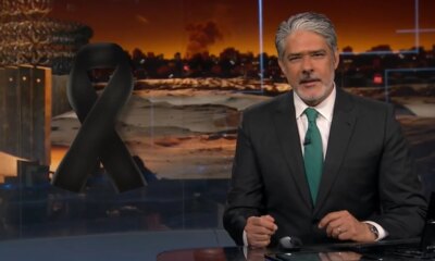 William Bonner da a pior noticia da semana ao vivo