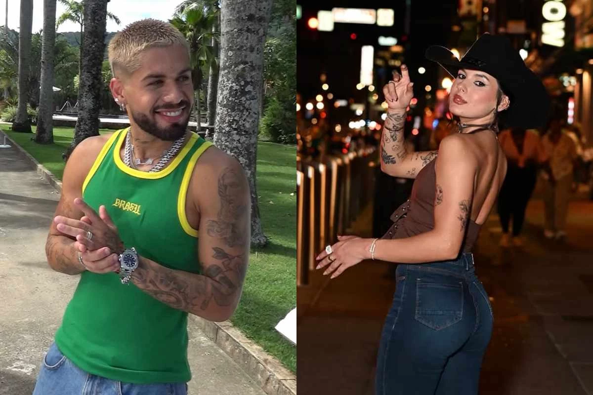 Ana Castela quebra o silêncio e ironiza boato de affair com Zé Felipe na Disney 31 Ze Felipe estaria namorando a cantora sertaneja Ana Castela diz
