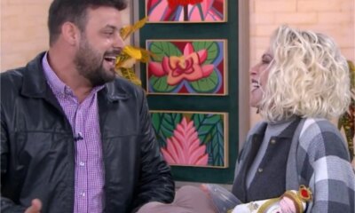 ‘Ele nao cai tem que ser firme Ana Maria Braga