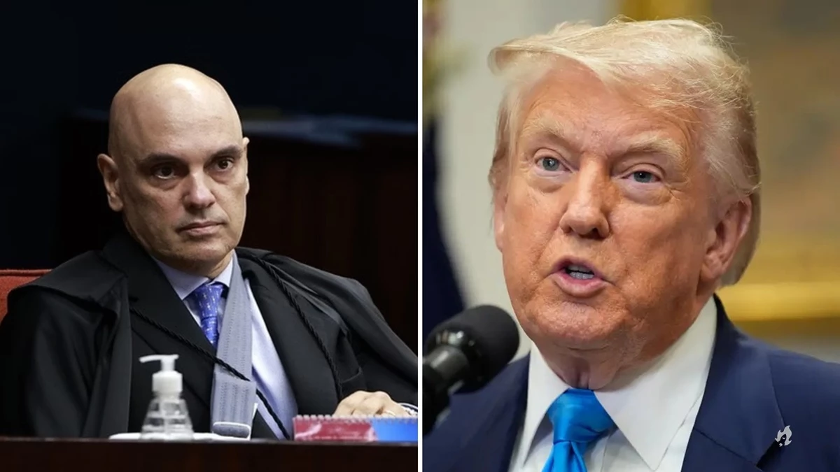 Alexandre de Moraes manda recado a Trump em jantar