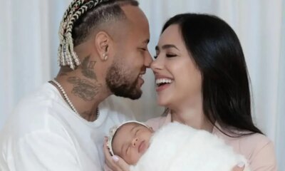 Bruna Biancardi encanta ao mostrar Mel filha cacula com Neymar