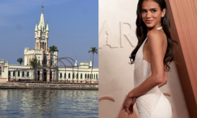 Estrutura da festa de 30 anos de Bruna Marquezine comeca