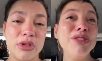 Gabi Prado chora muito apos ocorrido com o filho ‘como