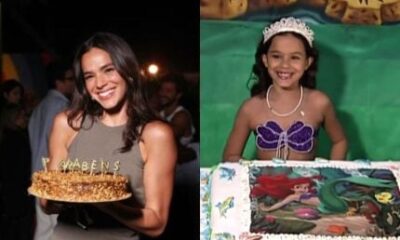 Icone mirim Internautas relembram festa de 8 anos de Bruna