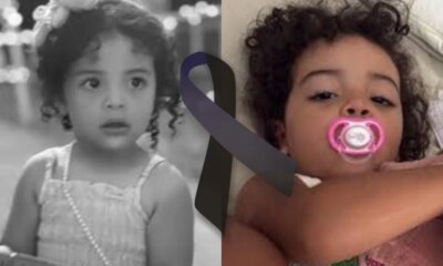 Influenciador lamenta morte da filha de 3 anos apos tragico