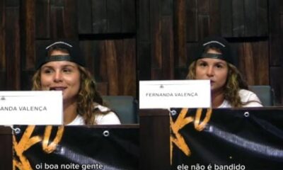 Noiva de Oruam faz discurso na Comissao de Direitos Humanos