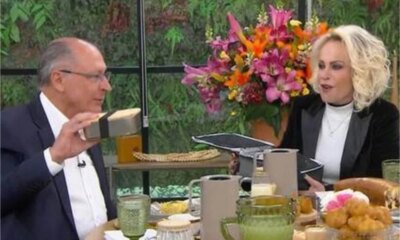 O curioso presente que Ana Maria Braga deu ao vice presidente