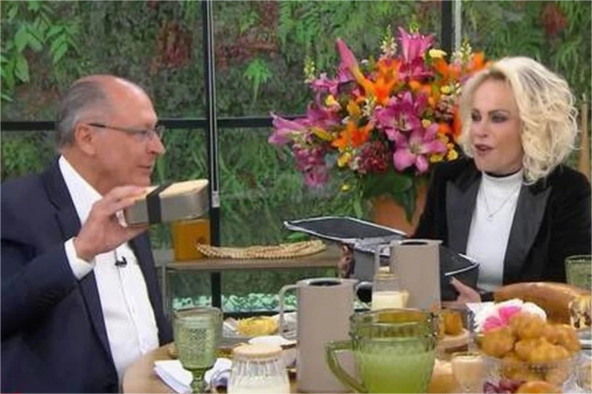 O curioso presente que Ana Maria Braga deu ao vice presidente