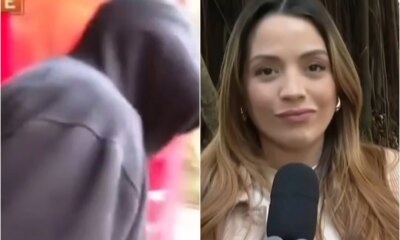 Reporter gravida do SBT e atacada ao vivo por suspeito