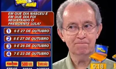 Voce acertaria Unico vencedor do Show do Milhao faturou premio