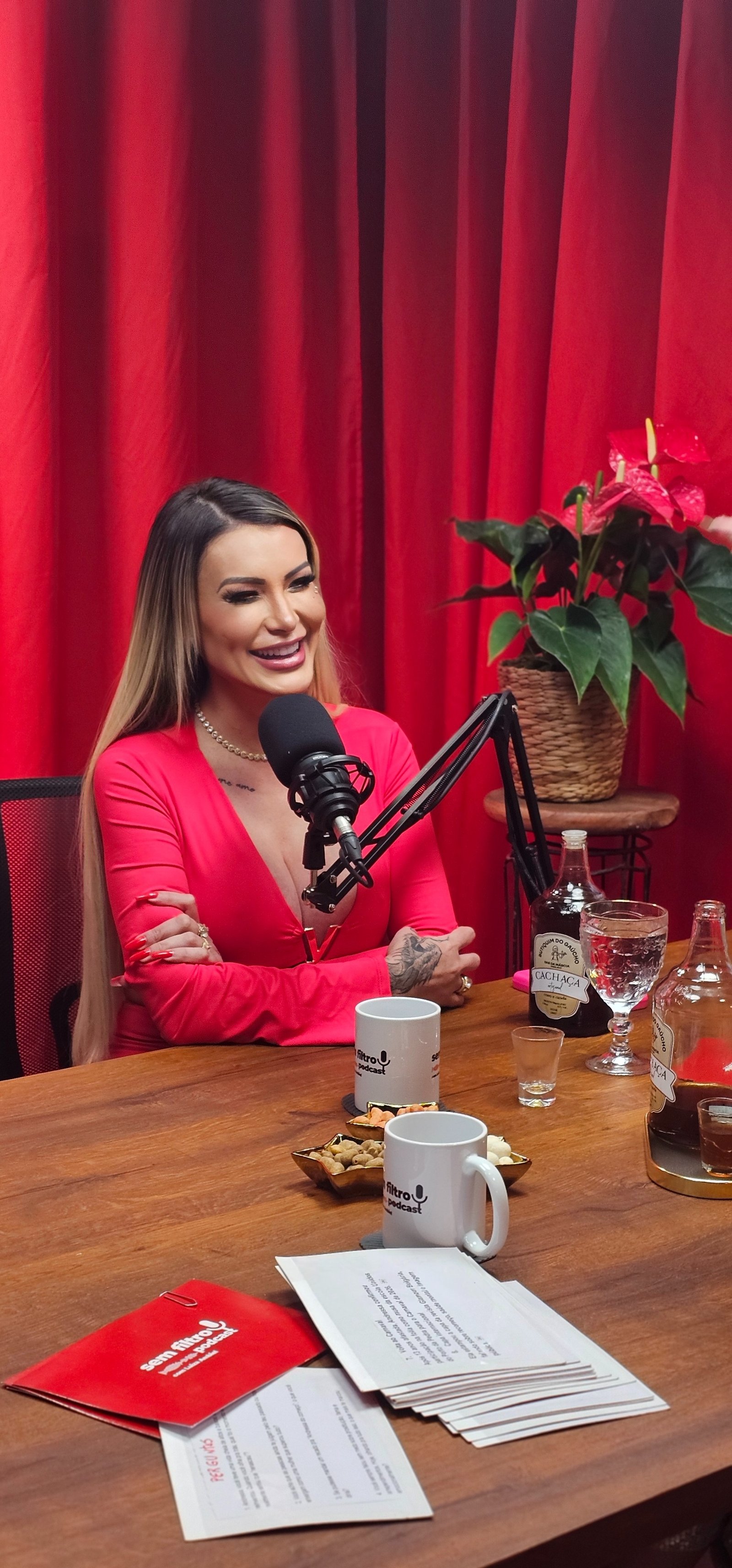 Divulgação: Podcast Sem Filtro/Assessoria Cacau Oliver