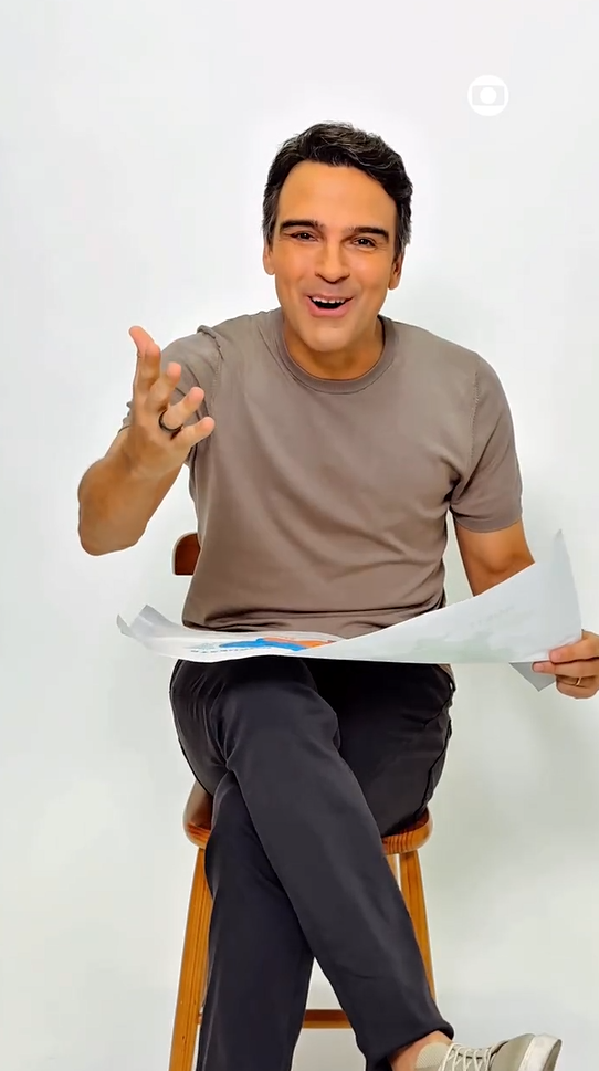 Crédito: Reprodução Instagram @tvglobo Crédito: Reprodução Instagram @tvglobo