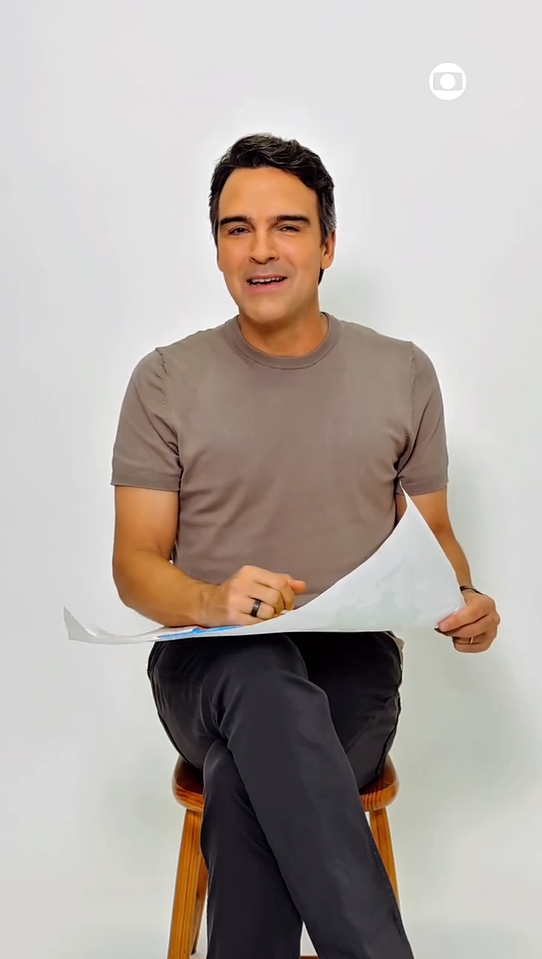 Crédito: Reprodução Instagram @tvglobo Crédito: Reprodução Instagram @tvglobo