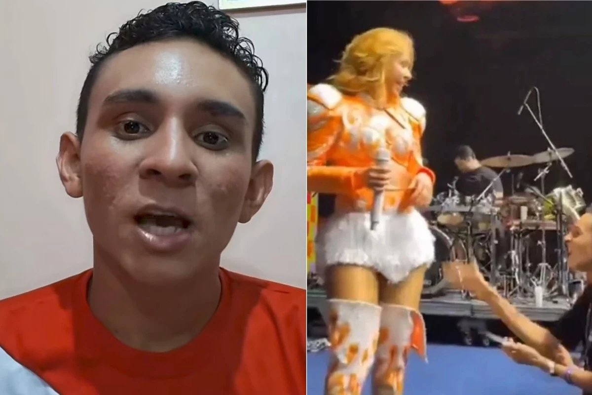 Acusado de tocar parte intima de Joelma durante show fa