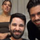 Ana Ze e amigo da cantora postam videos juntos apos