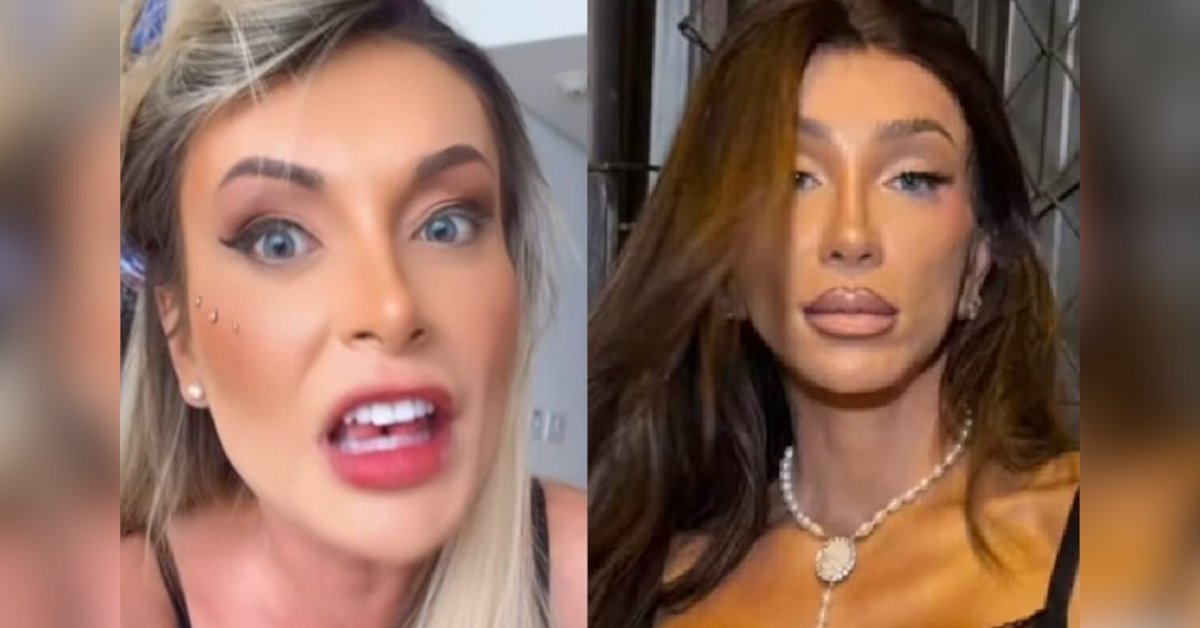 Andressa Urach usou as redes sociais para mandar recado para