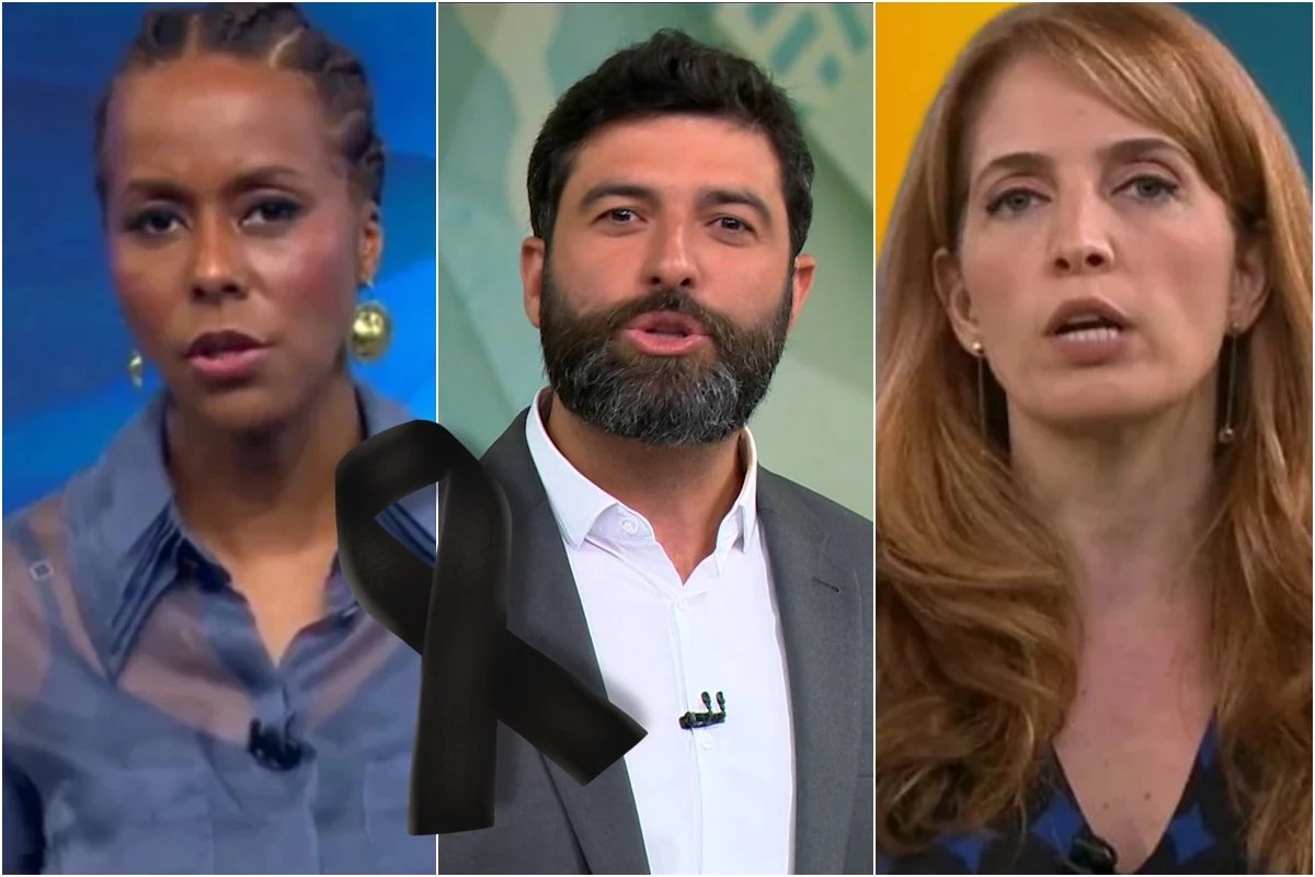 Ao lado de substituto de Maju Coutinho Poliana Abritta informa