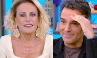 Ao vivo Ana Maria Braga revela que Tadeu Schmidt passou
