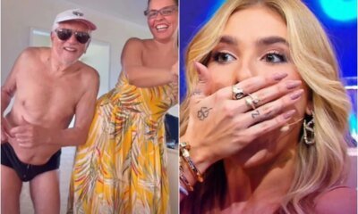 Aos 89 anos Carlos Alberto surge dancando musica de Virginia