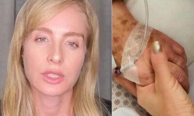 Apos AVC Angelica revela que o pai ‘esta indo embora