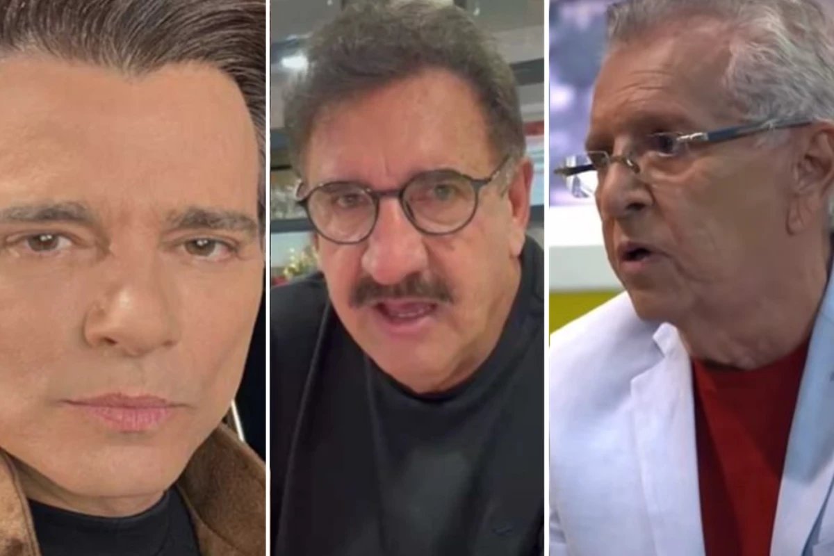 Apos Ratinho e Celso Portiolli foi a vez de Carlos