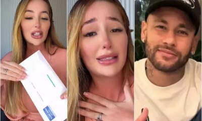 Apos caso com Neymar modelo abre exame de DNA da
