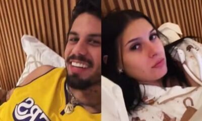 Apos dia longe das redes Ze Felipe e Ana Castela
