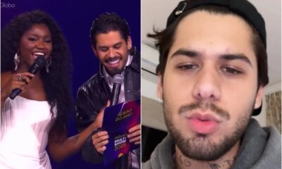Apos ocorrido no Premio Multishow Ze Felipe e criticado por