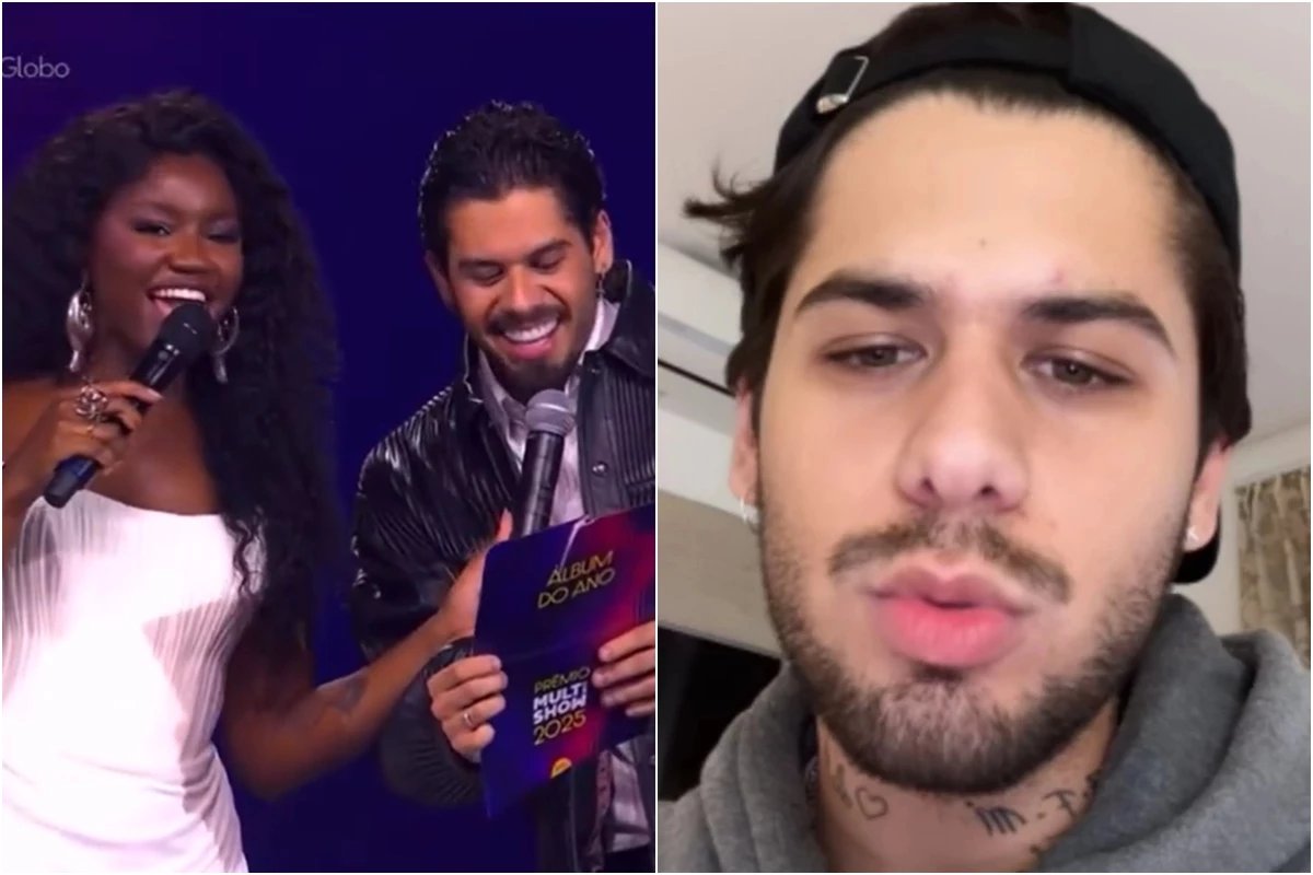 Apos ocorrido no Premio Multishow Ze Felipe e criticado por