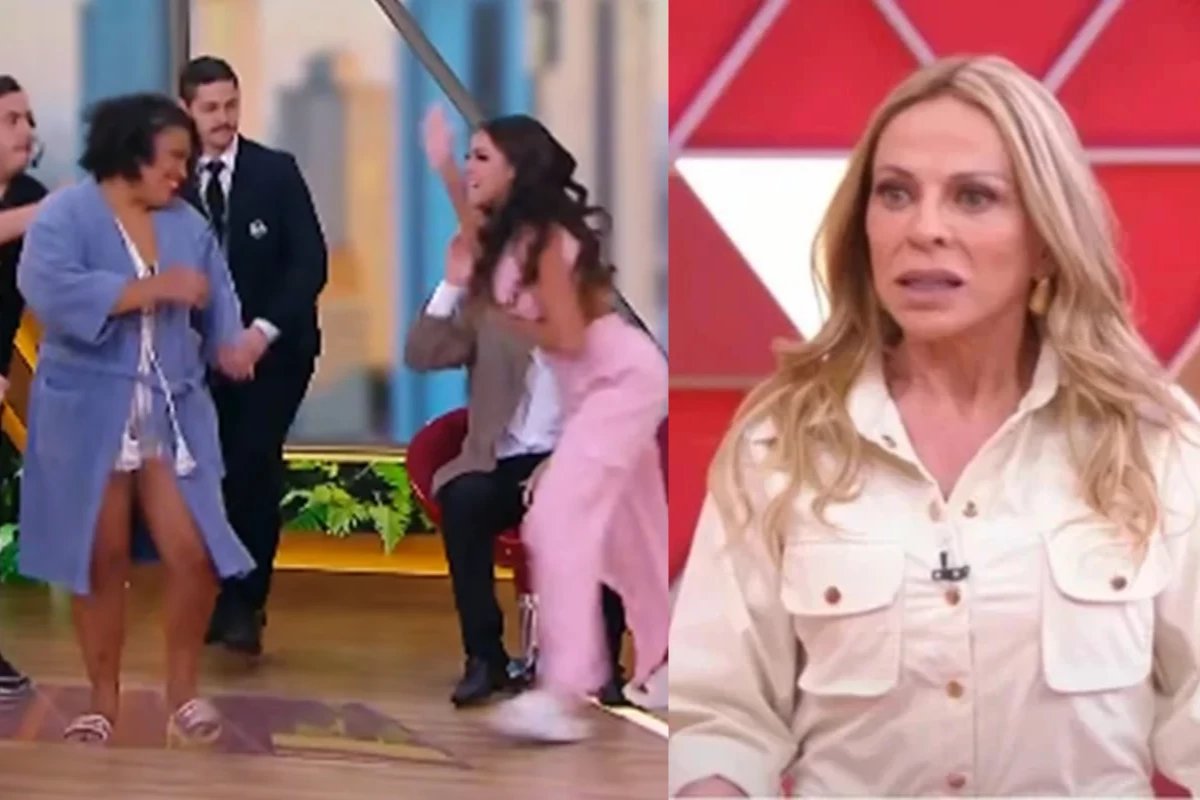 Barraco Palco do Casos de Familia vira ringue com agressoes