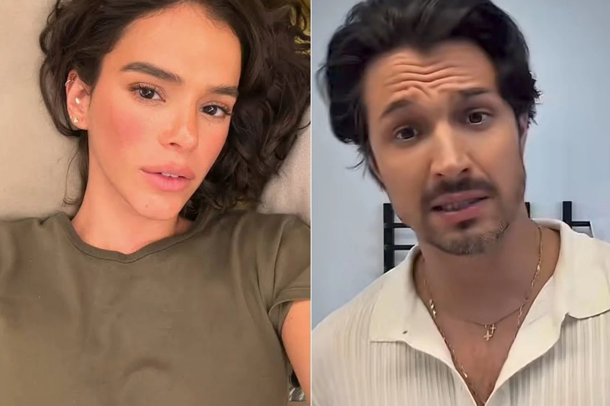 Bruna Marquezine faz pedido indiscreto a Romulo Estrela e o