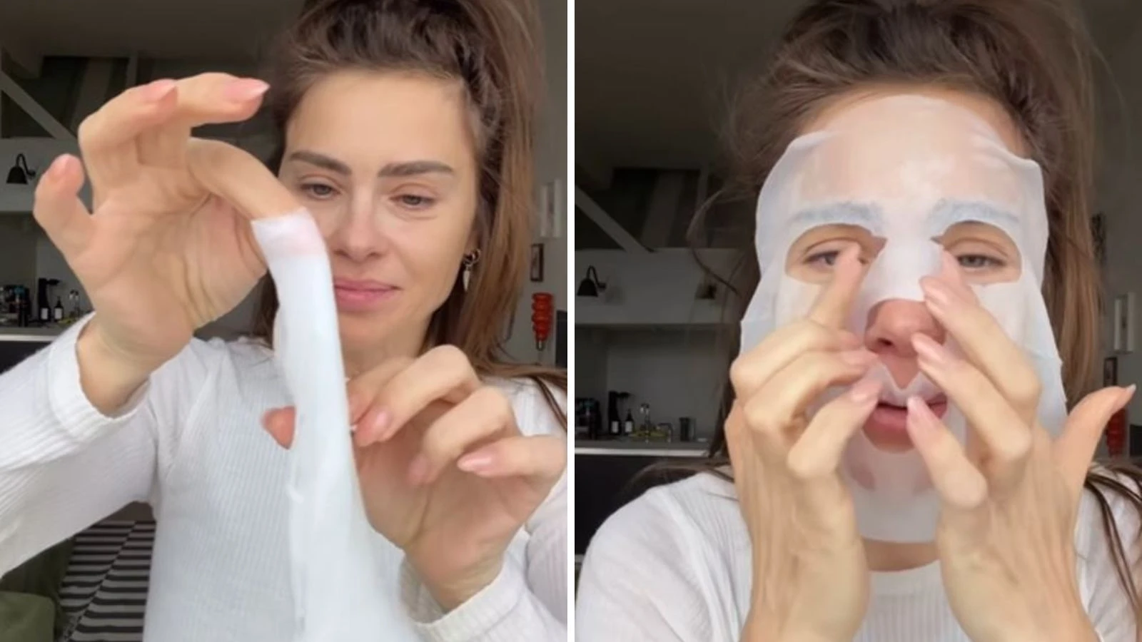 Carolina Dieckmmann testa mascara facial de lesma e reage.webp