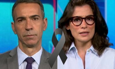 Cesar Tralli e Renata Vasconcelos comecam o mes com a