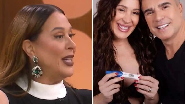 Claudia Raia disse ter sido inconsequente ao engravidar aos.webp