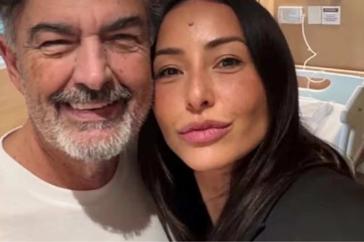 Coube a Sabrina Sato trazer noticia sobre o pai que